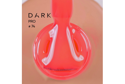 База для ногтей DARK PRO base №74, коралловый, 15 мл
