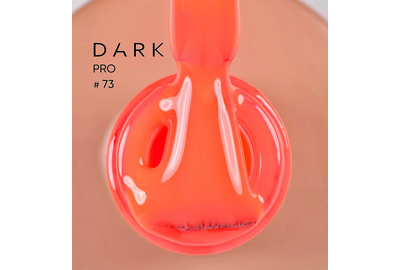 База для ногтей DARK PRO base №73, апельсин, 15 мл