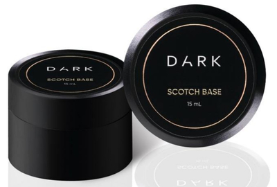 База для ногтей DARK SCOTCH base, улучшенная формула, без кисточки, прозрачная, 15 мл