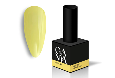 GaMa Cover base Colored #42 Quince, yellow, 15 ml, Color: Yellow