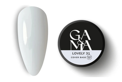 Camouflage base GaMa Cover base No. 31 Lovely, milky, 30 ml, Color: Lactic
