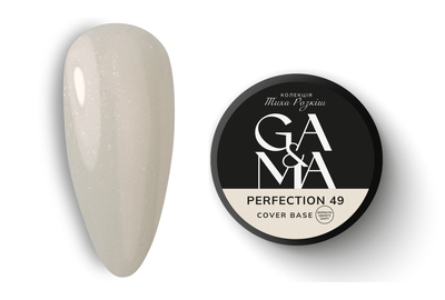 Камуфлирующая база GaMa Cover base №49 Perfection, кремовая, 30 мл
