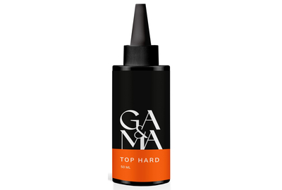 Top for gel polish GaMa Hard Top without UV, 50 ml