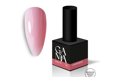 База камуфлирующая GaMa Cover base №16 Lace, розовая, 15 мл, Цвет: Розовый