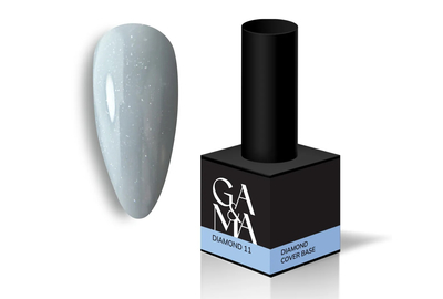 База камуфлирующая GaMa Cover base Diamond №11, серая, 15 мл, Цвет: Серый