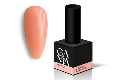 GaMa Cover base Colored #01 Apricot, peach, 15 ml, Color: Peach