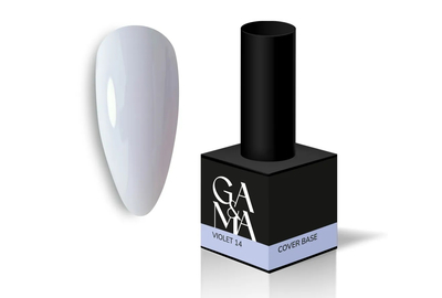 Camouflage base GaMa Cover base No. 14 Violet, lavender, 15 ml, Color: Lactic