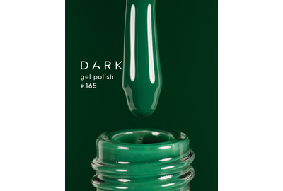Гель-лак DARK №165, нефритовый, 10 мл