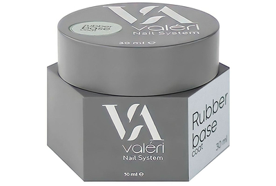 База для ногтей Valeri Rubber Base, прозрачная, 30 мл