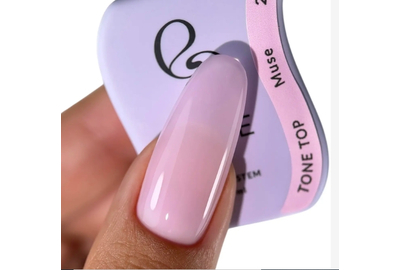 Else Tone top nail polish №02 Muse, soft pink, 12 ml