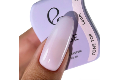 Else Tone top nail polish №05 Loom, milky pink, 12 ml