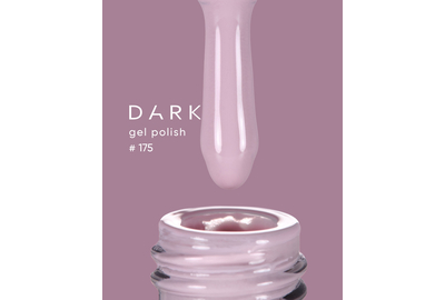 Гель-лак DARK №175, розовый, 6 мл