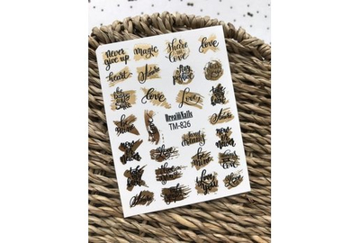 Slider design TM 826 Gold