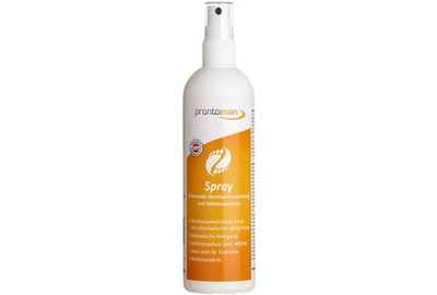 Antibacterial softener Prontoman spray for pedicure 250 ml