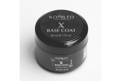 База Komilfo X-Base Coat база для гель-лаку без пензлика банка 30 мл