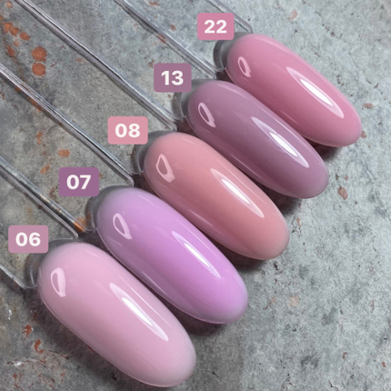 Nail base DARK PRO base No. 07, pink-purple, 30 ml, Volume: 30 ml, 5 image