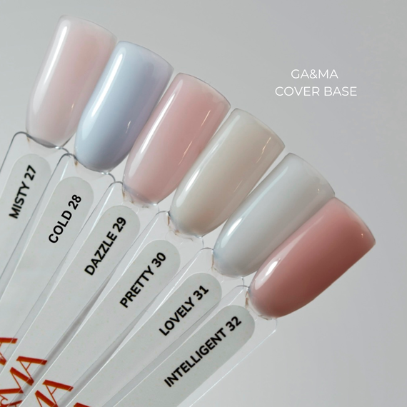 Camouflage base GaMa Cover base No. 27 Misty, soft pink, 15 ml, Color: Pink, 2 image