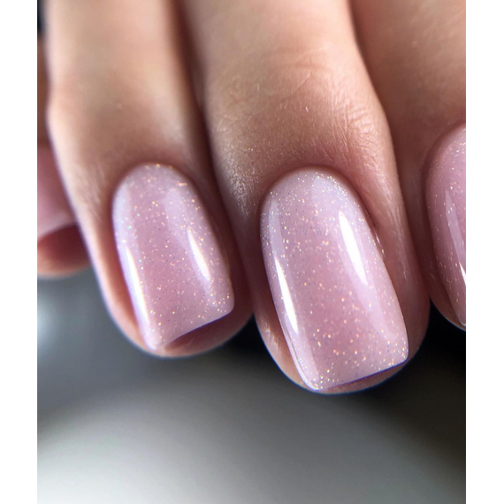 База для ногтей DARK Pro Base Opal №2, молочно-розовая с шиммером, 15 мл, Обьем: 15 мл, изображение 3