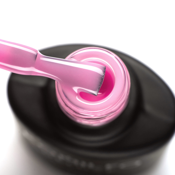 База для нігтів Komilfo Color Base Love Smile, рожева, 8 мл, зображення 2