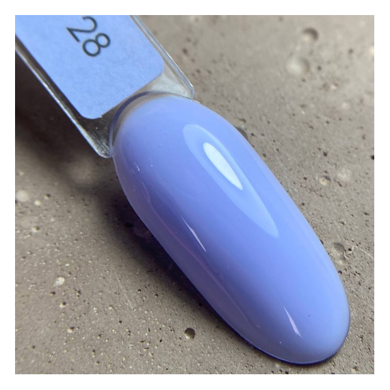 Nail base DARK PRO base No. 28, pastel blue, 15 ml, Color: Blue, Volume: 15 ml, 2 image