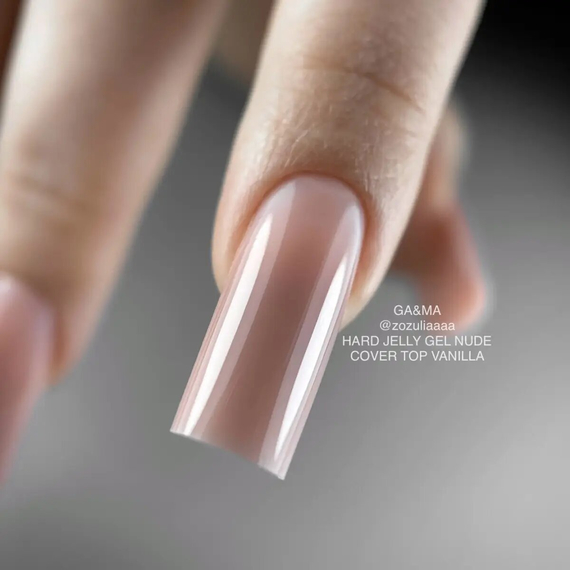 GaMa Hard Jelly gel Nude, nude, 15 ml, 7 image