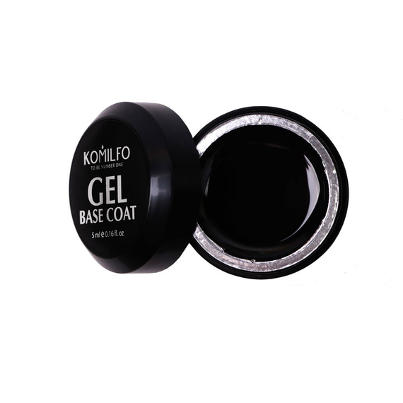 Гель-база Komilfo Gel Base Coat основа-коректор для гель-лаку, без пензлика, 5 мл, Об`єм: 5 мл