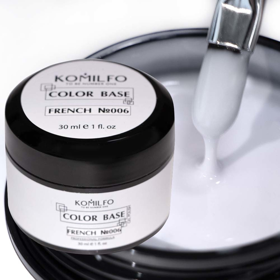 База для нігтів Komilfo Color Base French 006, 30 мл банка