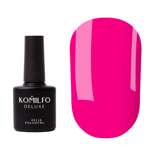 Base Komilfo Kaleidoscopic Base No. 004 pink neon, 8 ml, Color: Pink