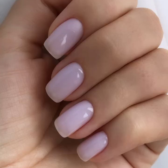 База для нігтів Komilfo Milky Violet, молочно-фіолетова, 8 мл, Об`єм: 8 мл, зображення 3