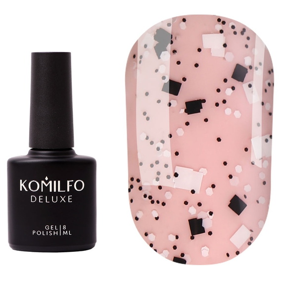 Закрепитель для гель-лака Komilfo Wipe Top Stone, без липкого слоя, 8 мл