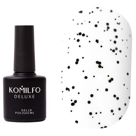 Закріплювач Komilfo No Wipe Matte Dragon Fruit Top, без липкого шару, з крихтами, 8 мл