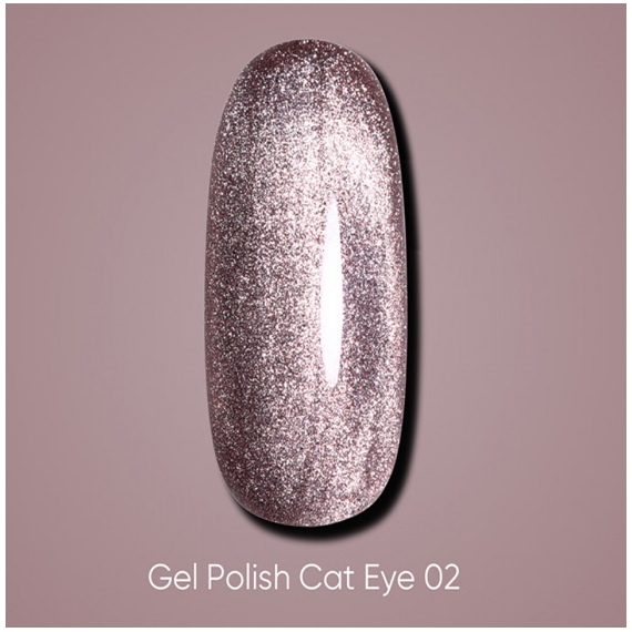 Гель-лак DARK Cat №02 кошачий глаз, 10 мл