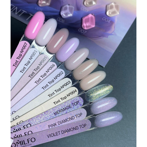 Закріплювач Komilfo Tint Top №003, бежевий, 8 мл, зображення 2