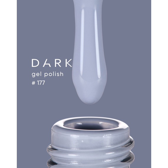Gel polish DARK No. 177, heavenly, 6 ml