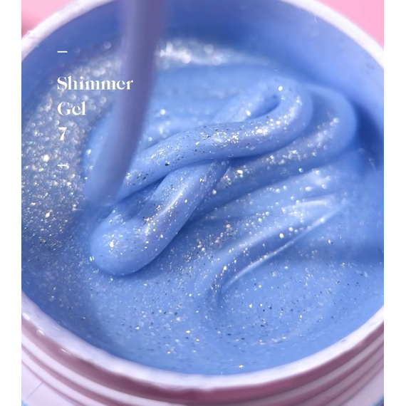 Гель для нігтів Luna Shimmer gel №07, 30 мл