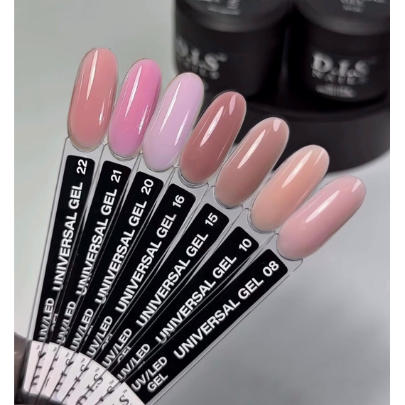 Гель для нігтів DIS Universal gel №08 HEMA/Tpo free, 28 г, зображення 2