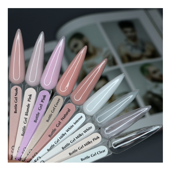 Гель для ногтей Komilfo Bottle Gel Nude Hema/TPO free, 15 мл, изображение 3