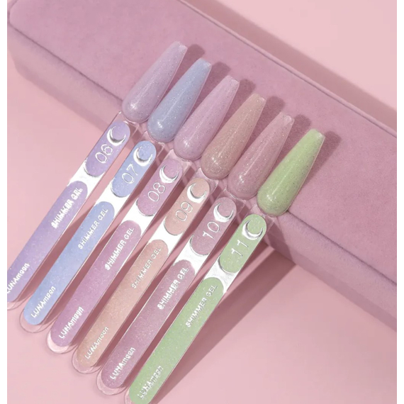 Гель для нігтів Luna Shimmer gel №11, 15 мл, зображення 2